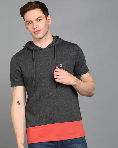 Buy Grey Sweatshirt Hoodies for Men by URBANO FASHION Online