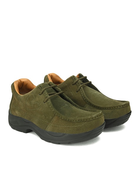 FASHION VICTIM Lace-Up Shoes with Genuine Leather Upper