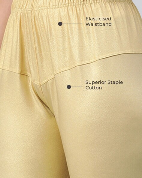 Buy Gold-Toned Leggings for Women by LYRA Online