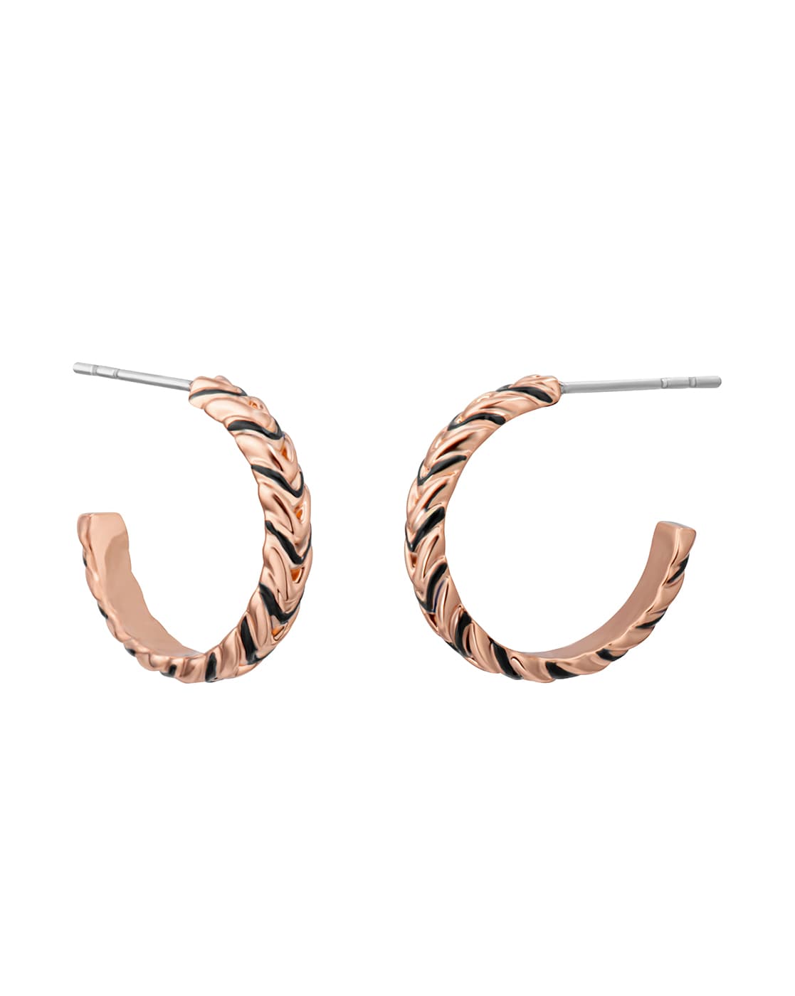 Pasquale Bruni - Figlia Dei Fiori - Hoop Earrings, 18K Rose Gold and D – AF  Jewelers