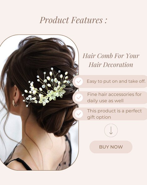 Silk flowers sale for your hair