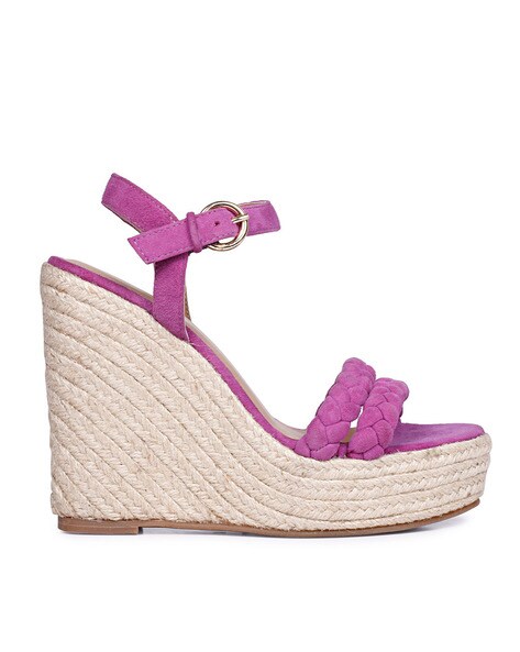 Cheap Modern Comfort Peep Toe Platform Sandals Beach Mules High Heels Wedges  Espadrilles 4623300686F | BuyShoes.Shop