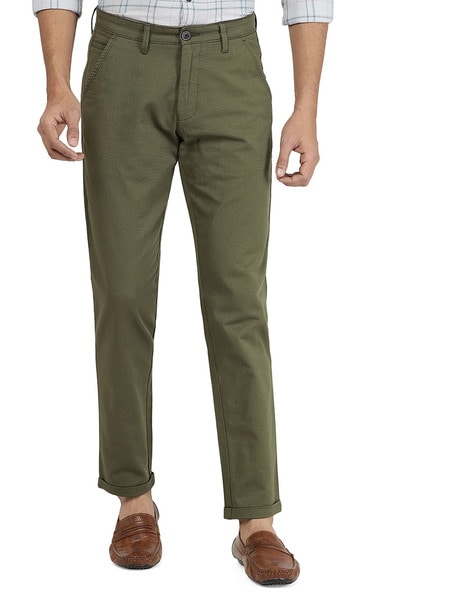 Greenfibre Formal Trousers  Buy Greenfibre Men Solid Fawn Poly Viscose  Slim Fit Formal Trouser Online  Nykaa Fashion