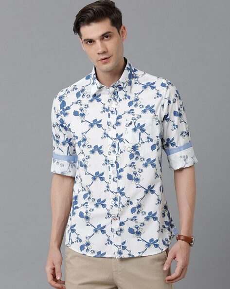 double print shirt