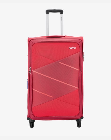 Panelled Trolley Bag with Number Lock