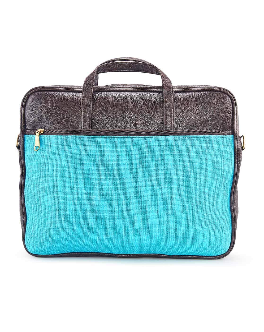 Turquoise laptop bag sale