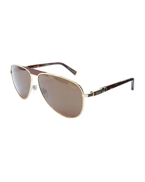 Buy Black & Silver Sunglasses for Men by Zilli Online | Ajio.com