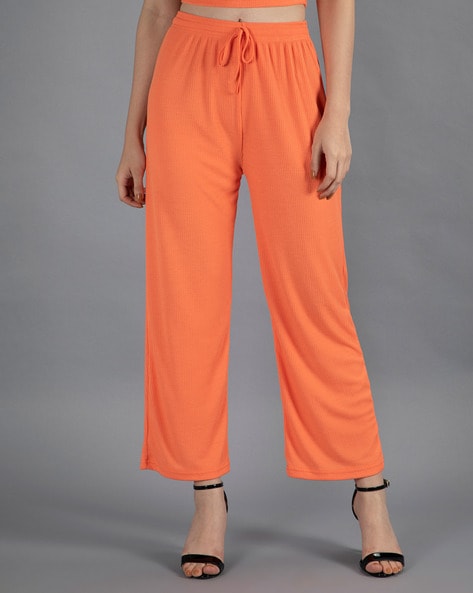 KOTTY Regular Fit Women Orange Trousers  Buy KOTTY Regular Fit Women  Orange Trousers Online at Best Prices in India  Flipkartcom
