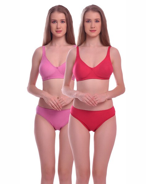 Buy Pink Lingerie Sets for Women by THE MOM STORE Online