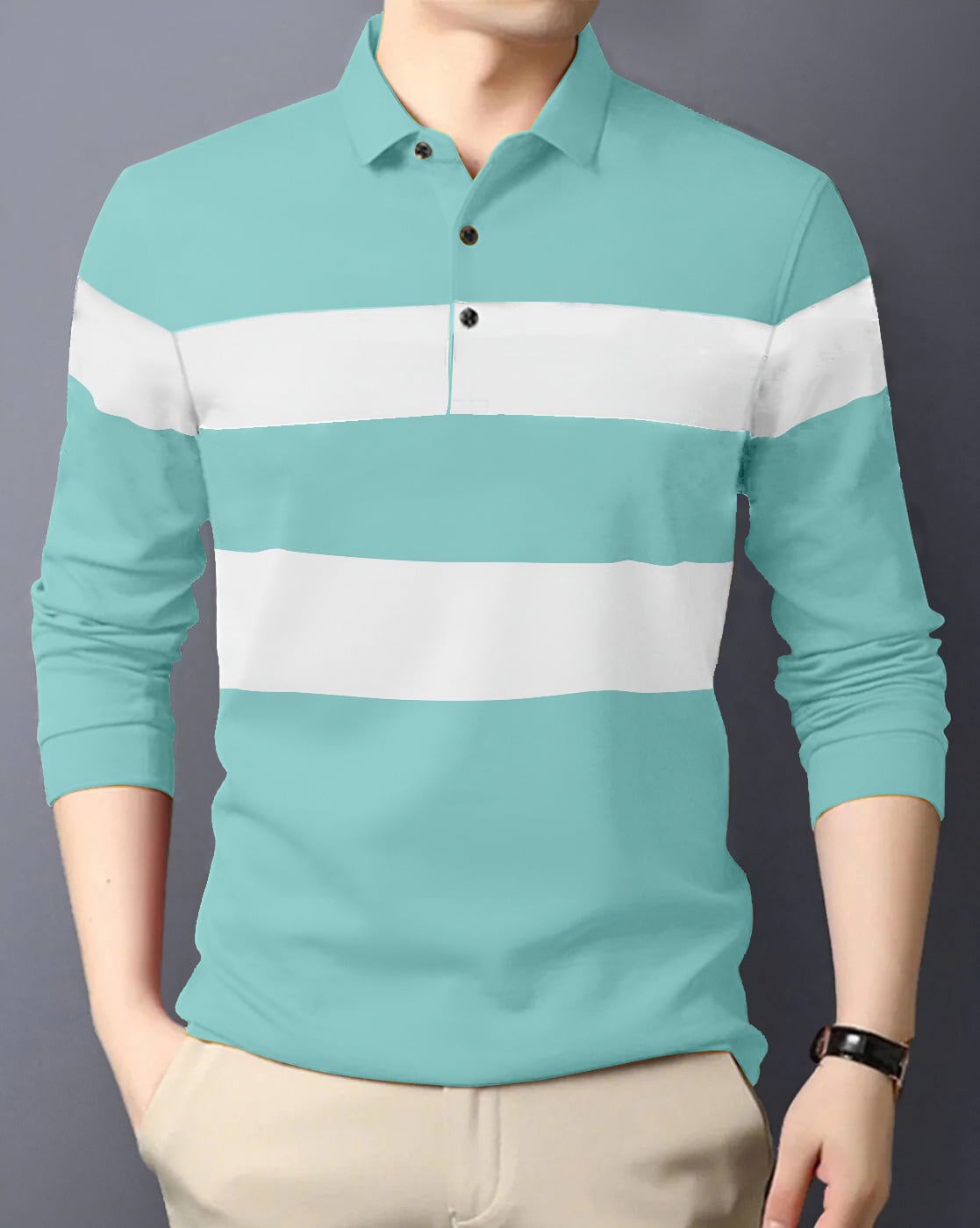 Buy Sea Green Tshirts for Men by AUSK Online | Ajio.com