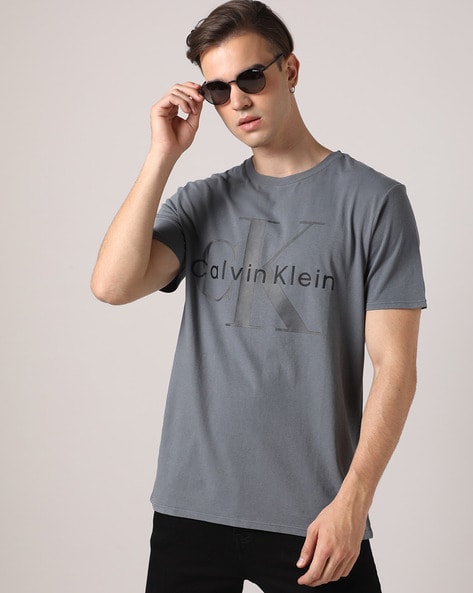 Buy Grey Tshirts for Men by Calvin Klein Jeans Online 