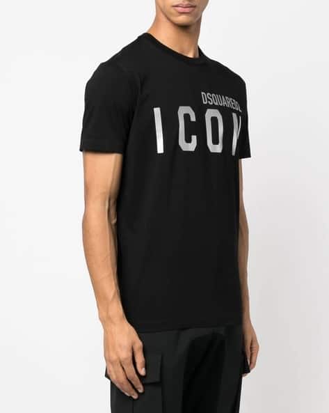 DSQUARED2 ICON Tシャツ ブラック 48 DSQUARED2 ICON T-Shirt - Black