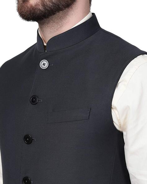 Buy Nehru Jackets for Men Online In India | Mr Button – MR BUTTON