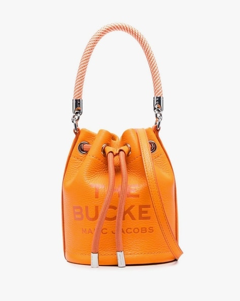 Buy MARC JACOBS The Micro Bucket Bag, Orange Color Women
