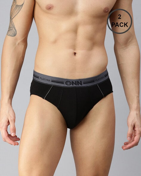 Pack Of 2 Cotton Briefs