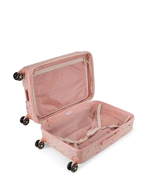 Pink Ck Luggage Bags Trolley Luggage Calvin Klein Luggage Pink And