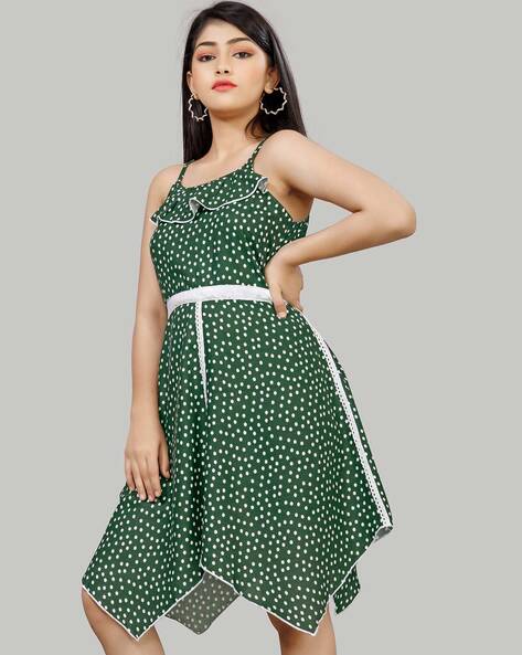 Buy Green Dresses & Frocks for Girls by R K MANIYAR Online