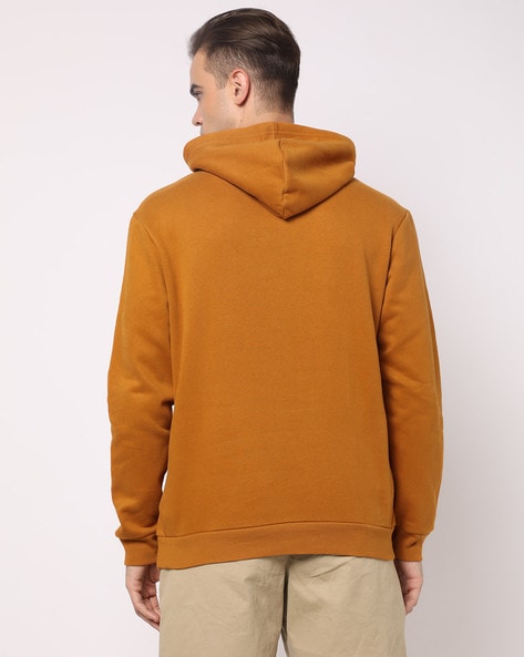 Orange pullover hoodie online