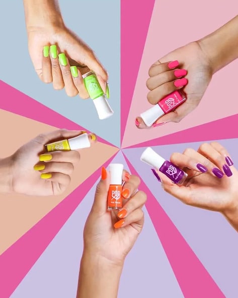 Buy Multicolored Nails for Women by MyGlamm Online | Ajio.com
