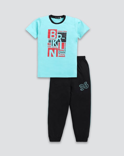 Buy Turquoise Sets for Boys by Todd N Teen Online | Ajio.com