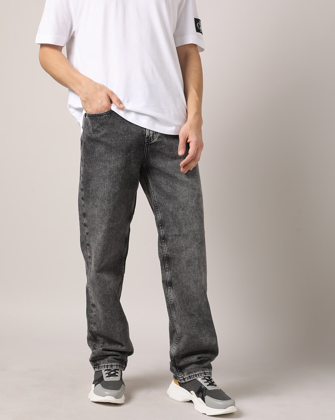 Calvin klein online gray jeans