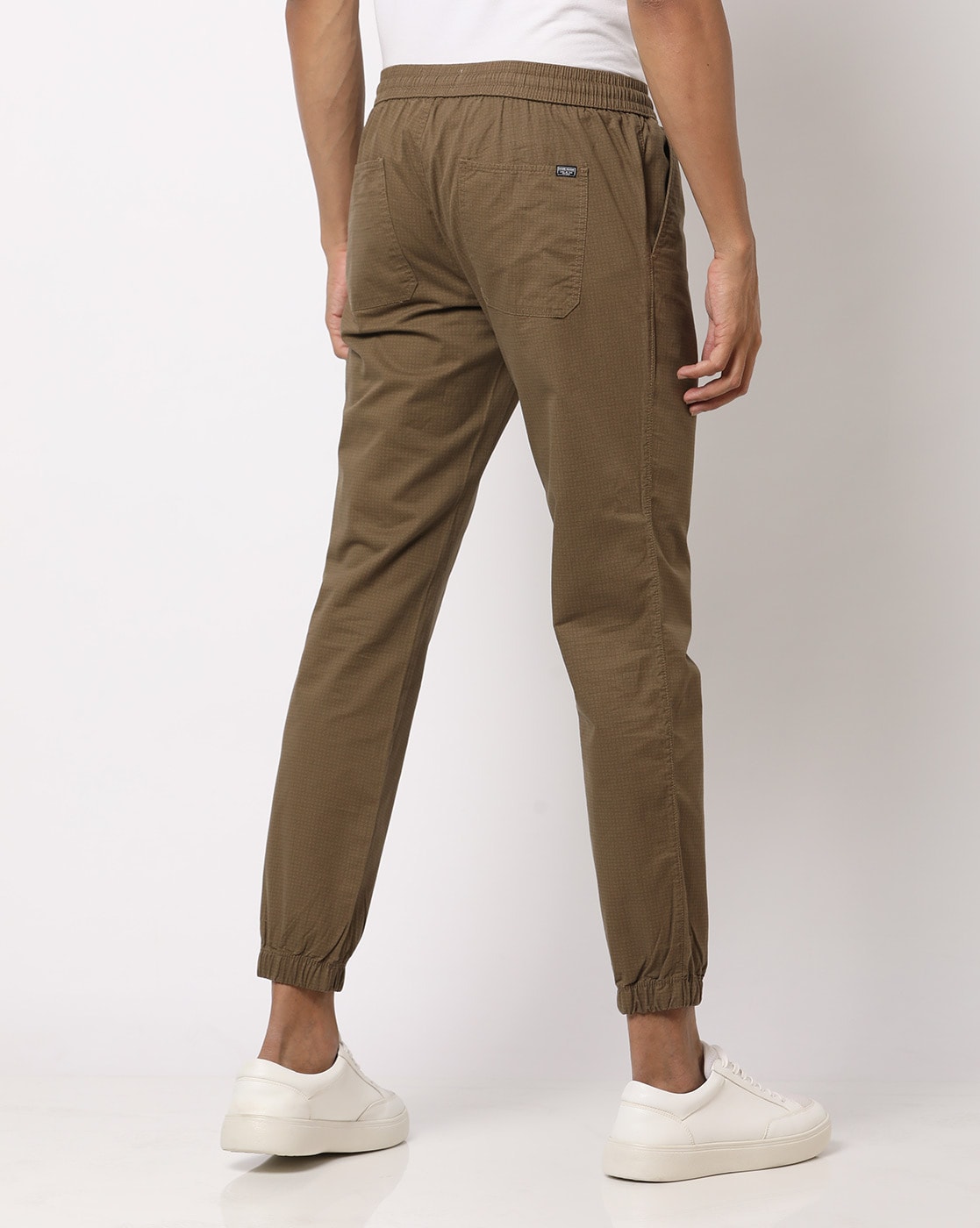 WQ&Energy Men's Formal Comfort Casual Pant Plus Size Hipster Chino Pants  Khaki 34 : Amazon.in: Clothing & Accessories