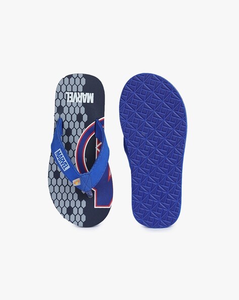 Buy Navy Blue Flip Flops Slipper for Boys by toothless Online