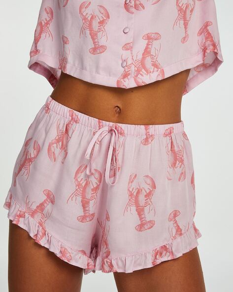 Long pyjama shorts outlet womens