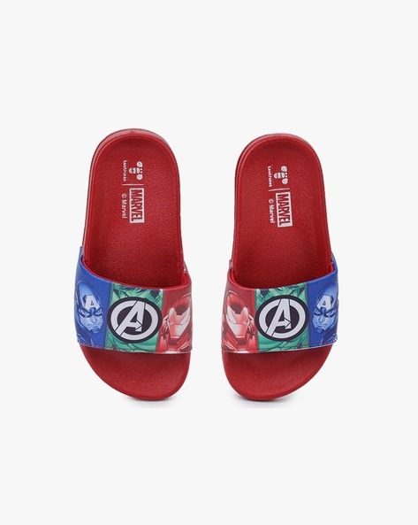 Boys avengers online slippers