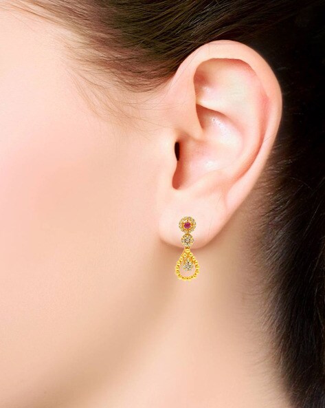 Gold Earrings From Malabar Gold -Loving Them :) - Paperblog