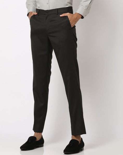 Buy Grey Trousers & Pants for Men by JOHN PLAYERS Online | Ajio.com