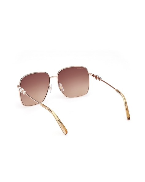 Dani Sunglasses - Dani2 - Gold Frame - Brown Lenses – Verified Eyewear