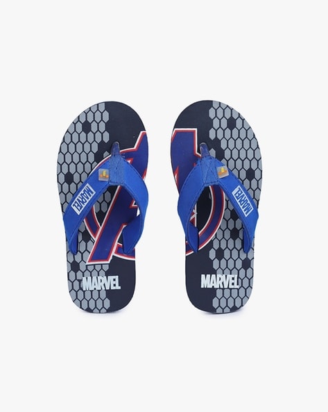 Buy Navy Blue Flip Flops Slipper for Boys by toothless Online