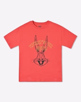 marks & spencer Looney Tunes Print Pure Cotton T-Shirt-picture-13