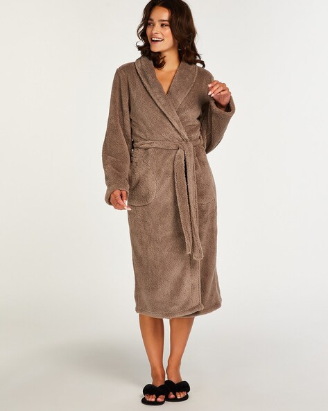 Long Snuggle Fleece Robe