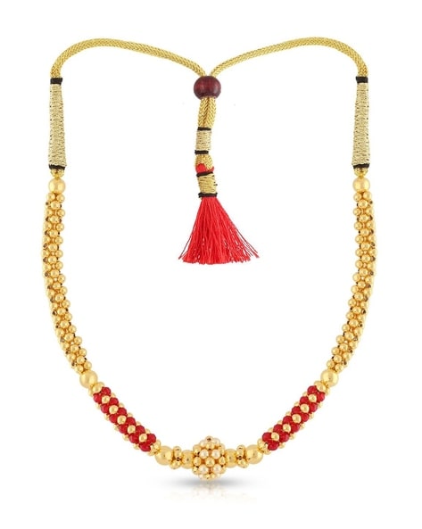 Choker necklace malabar on sale gold