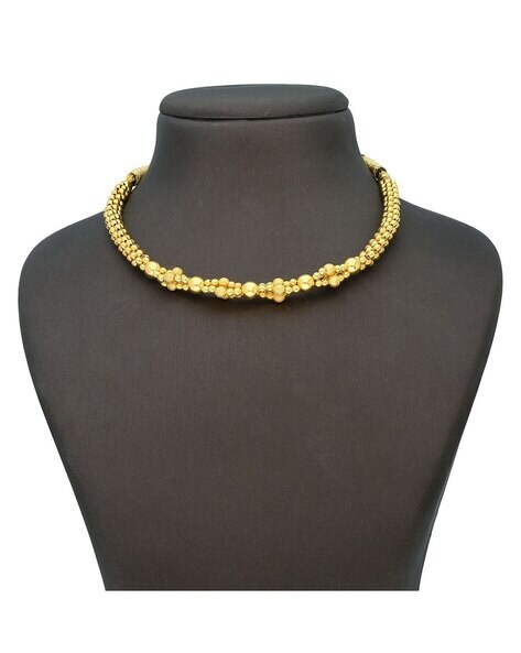 Yellow hot sale gold choker