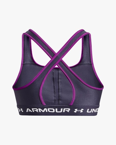 Under Armour Sports Bra- Cross Back Pink Size XS - $19 - From Brianna