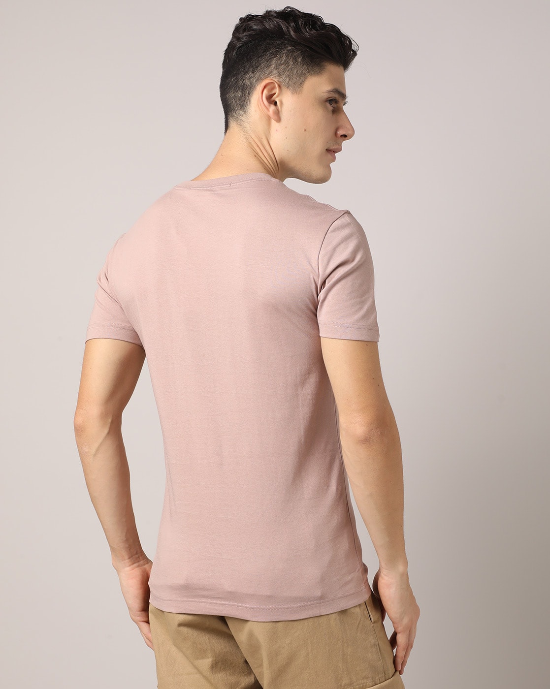 bright pink t shirt mens