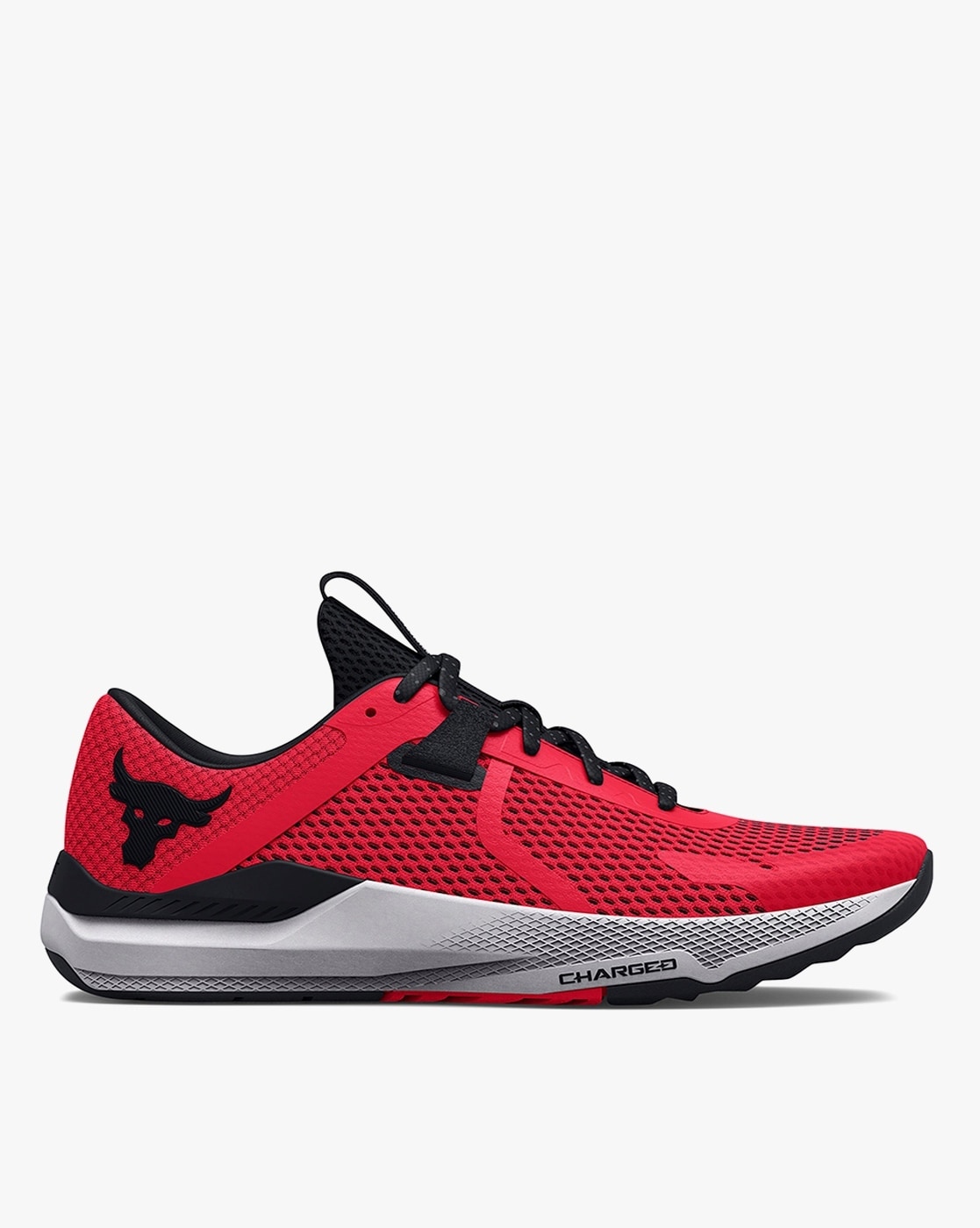 New UA Under Armour Project Rock BSR 2 UFC Shoes Mens Size 13 Red