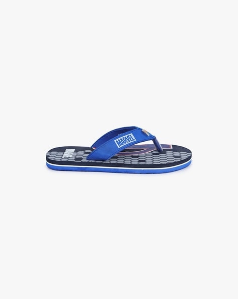 Buy Navy Blue Flip Flops Slipper for Boys by toothless Online