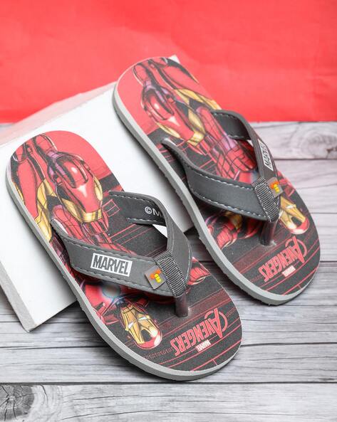 Marvel on sale flip flops