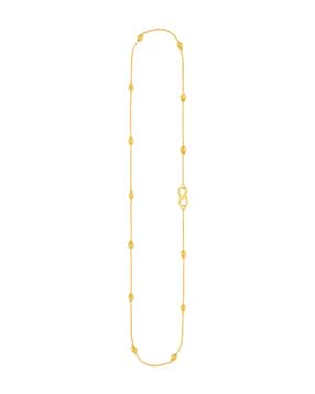 Yellow Gold Chain with S-Hook Closure