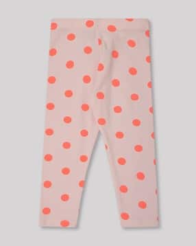 marks & spencer Polka-Dot Cotton Rich Leggings-picture-28