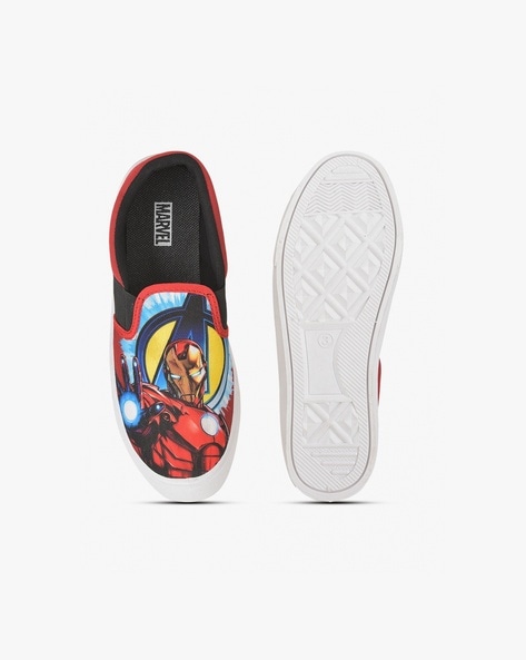 Marvel slip on sneakers best sale