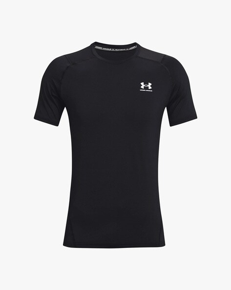 Camiseta negra under cheap armour