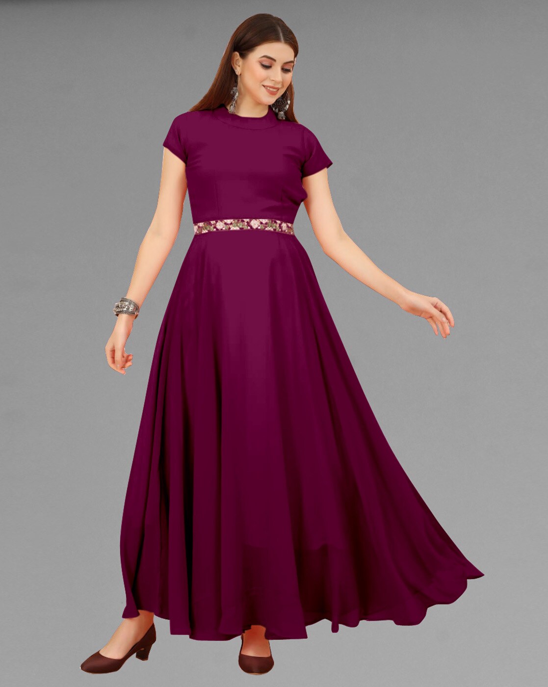 Buy Blue Dresses & Gowns for Women by FEMVY Online | Ajio.com