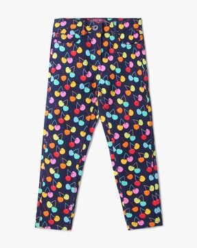 Buy Navy Blue Trousers & Pants for Girls by KG FRENDZ Online