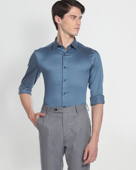 slim fit dress slacks Arrow Tie