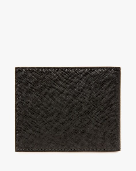 Prada Saffiano Leather Bifold Wallet One Size / Black